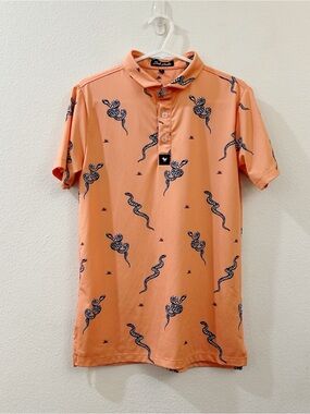 Bad‎ Birdie Junior Sidewinder Sundays Polo Size Medium